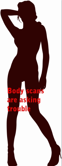 Images of full body scans will be on the Internet