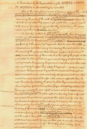 Jefferson's views independence